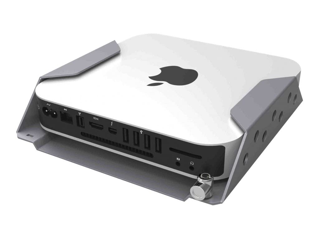 Amazon | Compulocks Inc Mac mini セキュリティケース シルバー